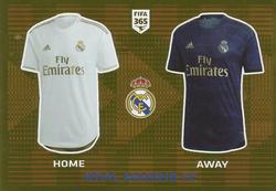 2020 Panini FIFA 365 Grey #107 Real Madrid CF T-Shirt Front