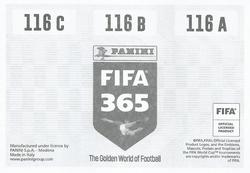 2020 Panini FIFA 365 Grey #116 Courtois / Sergio Ramos / Varane Back