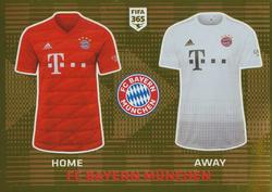 2020 Panini FIFA 365 Grey #155 FC Bayern Munchen T-Shirt Front