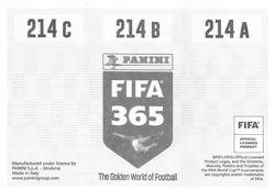 2020 Panini FIFA 365 Grey #214 Semedo / Guilherme / Ranđelović Back
