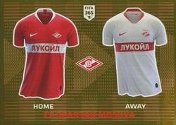 2020 Panini FIFA 365 Grey #283 Spartak Moscow T-Shirt Front