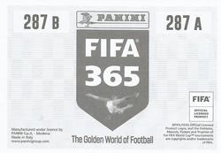 2020 Panini FIFA 365 Grey #287 Andrei Eschenko / Nikolay Rasskazov Back