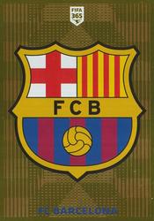 2020 Panini FIFA 365 Blue #99 FC Barcelona Logo Front