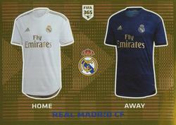 2020 Panini FIFA 365 Blue #107 Real Madrid CF T-Shirt Front