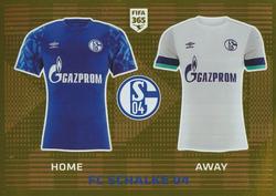 2020 Panini FIFA 365 Blue #187 FC Schalke 04 T-Shirt Front