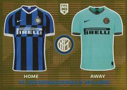 2020 Panini FIFA 365 Blue #219 Inter Milan T-Shirt Front
