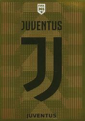 2020 Panini FIFA 365 Blue #243 Juventus Logo Front
