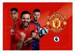 2019-20 Panini Football 2020 #14 Manchester United Front