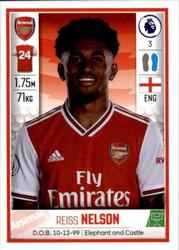 2019-20 Panini Football 2020 #73 Reiss Nelson Front