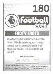 2019-20 Panini Football 2020 #180 Ross Barkley Back