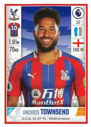 2019-20 Panini Football 2020 #212 Andros Townsend Front