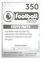 2019-20 Panini Football 2020 #350 Kyle Walker Back