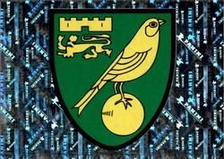 2019-20 Panini Football 2020 #434 Norwich City Badge Front