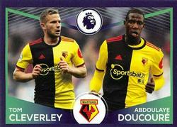 2019-20 Panini Football 2020 #577 Tom Cleverley / Abdoulaye Doucouré Front