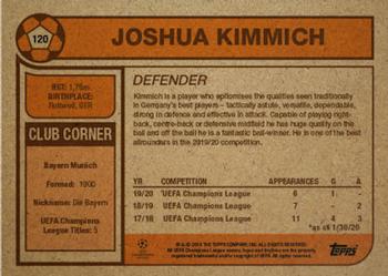 2020 Topps Living UEFA Champions League #120 Joshua Kimmich Back