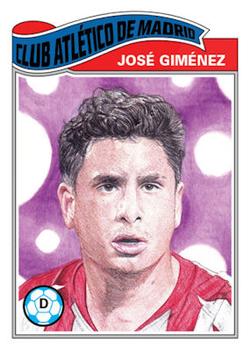 2020 Topps Living UEFA Champions League #168 Jose Gimenez Front