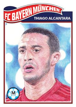 2020 Topps Living UEFA Champions League #191 Thiago Alcantara Front