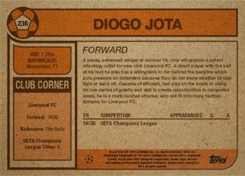 2020 Topps Living UEFA Champions League #236 Diogo Jota Back