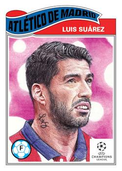 2020 Topps Living UEFA Champions League #239 Luis Suárez Front
