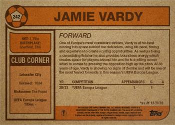 2020 Topps Living UEFA Champions League #242 Jamie Vardy Back