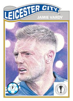 2020 Topps Living UEFA Champions League #242 Jamie Vardy Front
