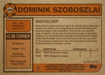2020 Topps Living UEFA Champions League #246 Dominik Szoboszlai Back