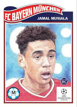 2020 Topps Living UEFA Champions League #248 Jamal Musiala Front