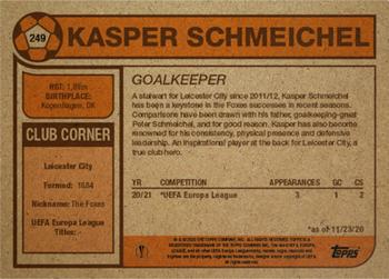 2020 Topps Living UEFA Champions League #249 Kasper Schmeichel Back