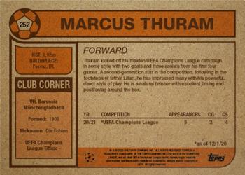 2020 Topps Living UEFA Champions League #252 Marcus Thuram Back
