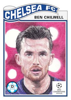 2020 Topps Living UEFA Champions League #257 Ben Chilwell Front