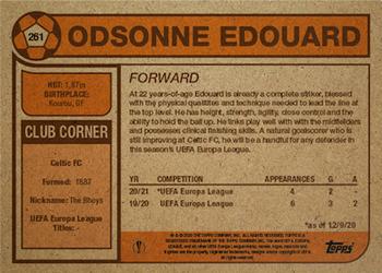 2020 Topps Living UEFA Champions League #261 Odsonne Édouard Back