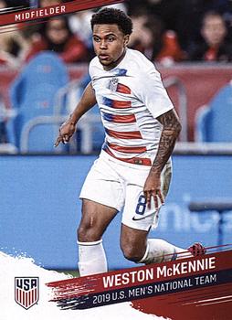 2019 Panini US National Team Set #13 Weston McKennie Front