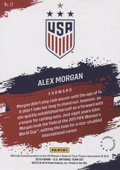 2019 Panini US National Team Set #17 Alex Morgan Back