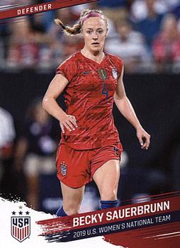 2019 Panini US National Team Set #20 Becky Sauerbrunn Front