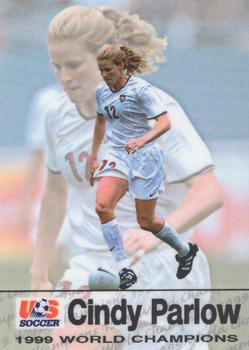 1999 Roox U.S. Women's National Team Premier Edition #910258TS Cindy Parlow Front