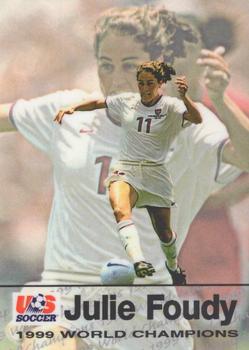 1999 Roox U.S. Women's National Team Premier Edition #910252TS Julie Foudy Front