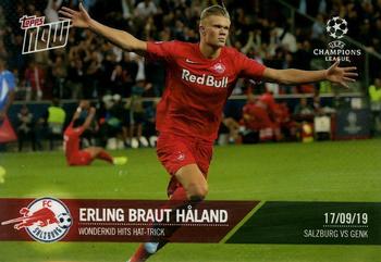 2019-20 Topps Now UEFA Champions League #011 Erling Braut Håland Front