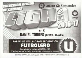 2016-17 ESTE Spanish Liga #48 Daniel Torres Back