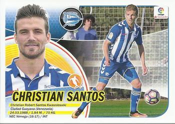 2016-17 ESTE Spanish Liga #50 Christian Santos Front
