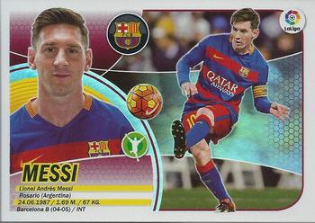 2016-17 ESTE Spanish Liga #146 Lionel Messi Front