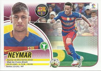 2016-17 ESTE Spanish Liga #147 Neymar Front