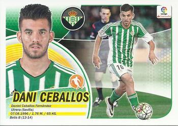 2016-17 ESTE Spanish Liga #173 Dani Ceballos Front