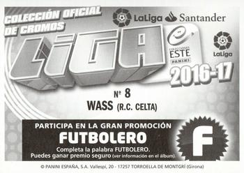 2016-17 ESTE Spanish Liga #199 Daniel Wass Back