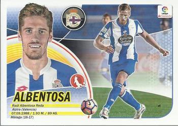 2016-17 ESTE Spanish Liga #226 Albentosa Front