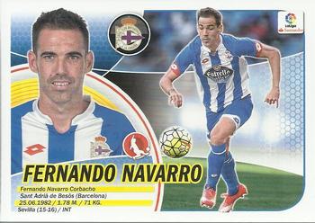 2016-17 ESTE Spanish Liga #229 Fernando Navarro Front