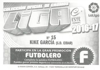 2016-17 ESTE Spanish Liga #267 Kike Garcia Back