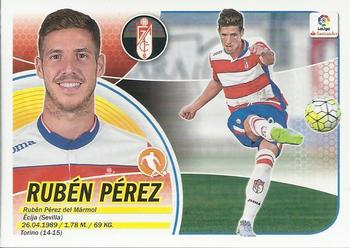 2016-17 ESTE Spanish Liga #319 Ruben Perez Front