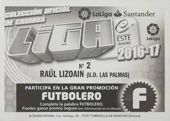 2016-17 ESTE Spanish Liga #342 Raul Lizoain Back