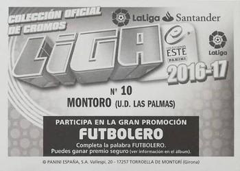 2016-17 ESTE Spanish Liga #352 Angel Montoro Back