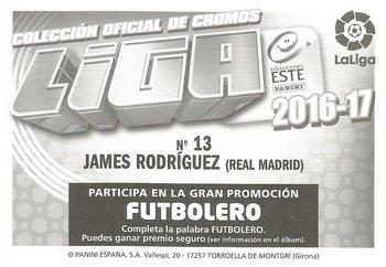 2016-17 ESTE Spanish Liga #416 James Rodríguez Back